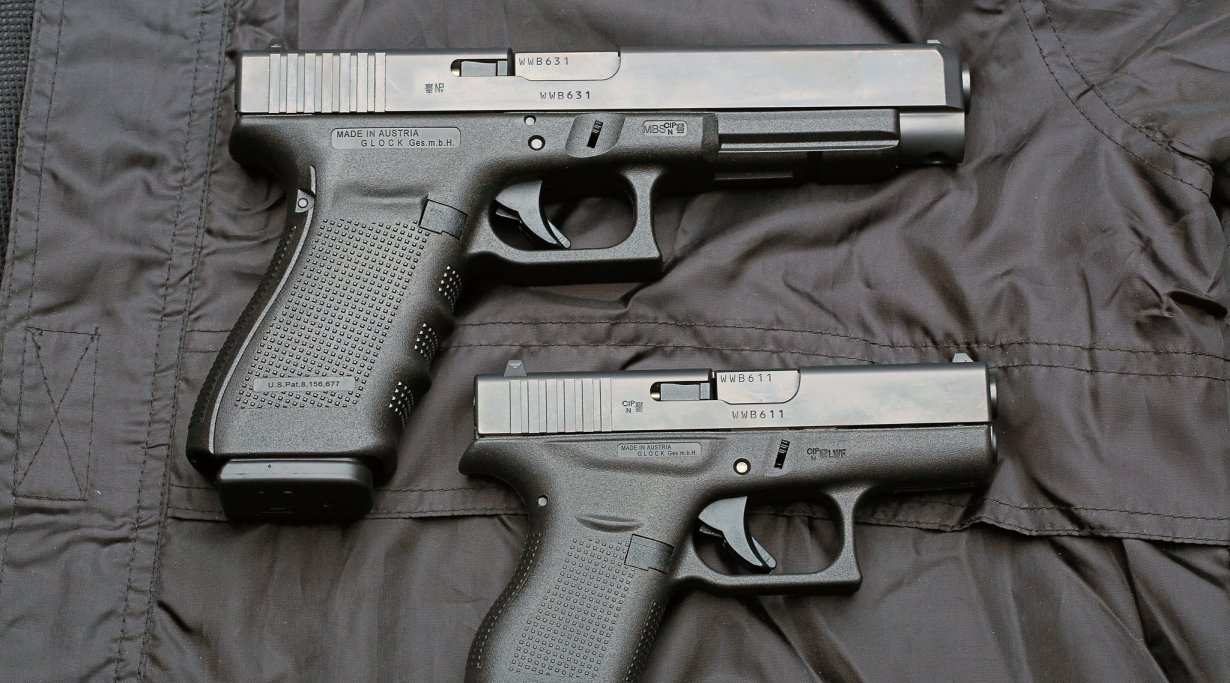 GLOCK G41 in .45 Auto und GLOCK G42 in .380 Auto