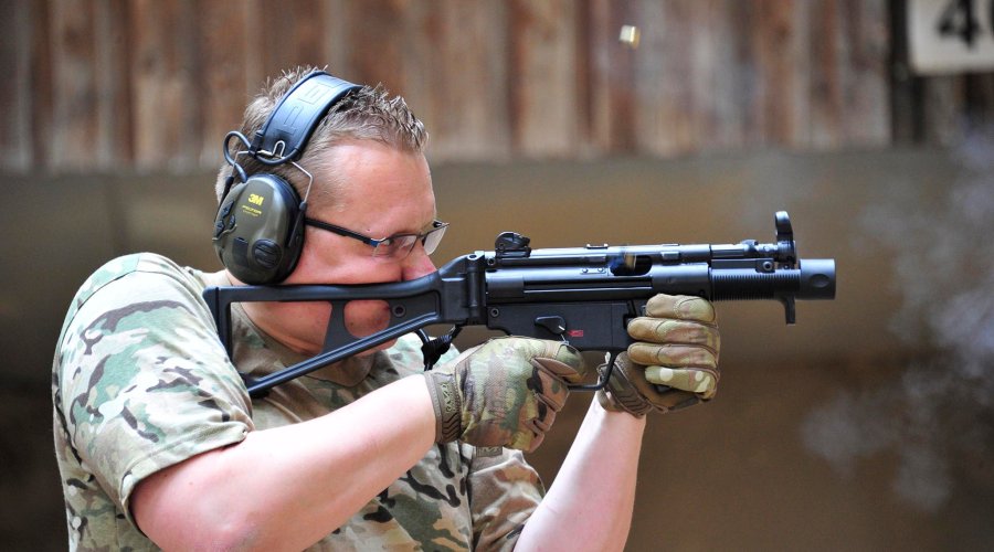 Heckler & Koch SP5K Kunststoffschaft