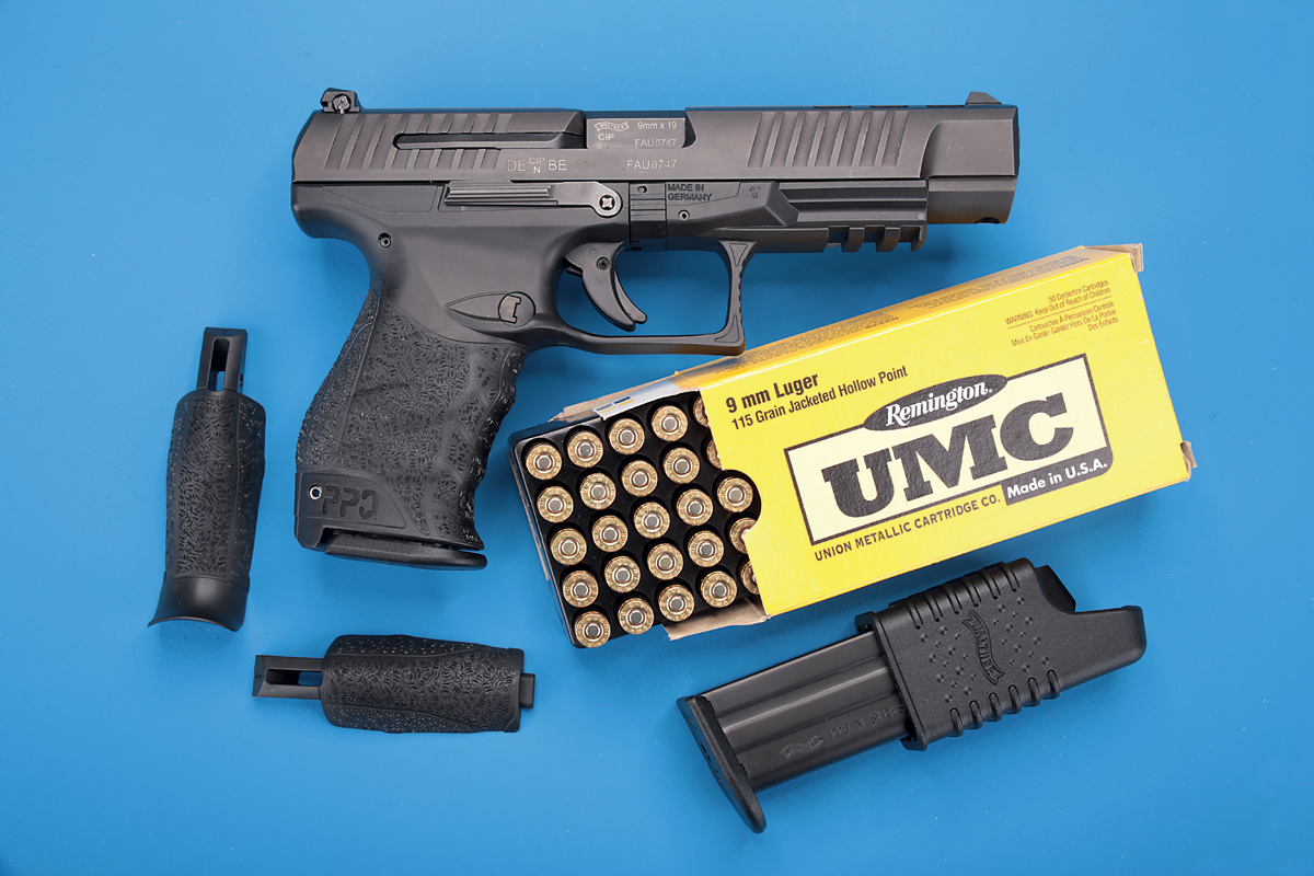 pistolen-9mm-test: Test: Walther PPQ M2 5" in 9 mm Luger für den sportlichen Einsatz