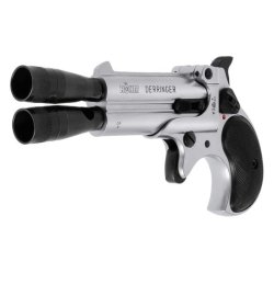 Schreckschusswaffen für Silvester – Diese Waffen eignen sich für den Jahreswechsel RG Derringer von Röhm mit aufgesetzen Abschussbechern.