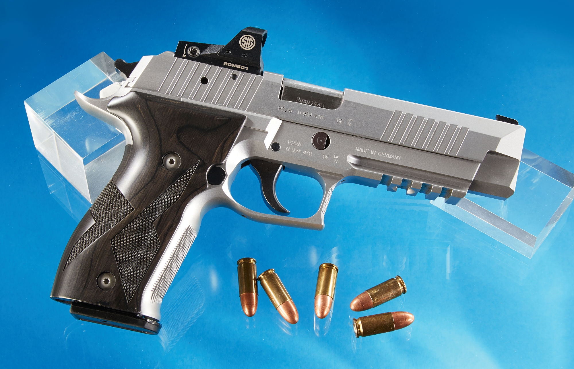 pistolen-9mm-test: Optik-Allrounder: Die SIG Sauer P226 X-Five Allround Optics im Kaliber 9 mm Luger im Test pistolen-9mm-test: Optik-Allrounder: Die SIG Sauer P226 X-Five Allround Optics im Kaliber 9 mm Luger im Test