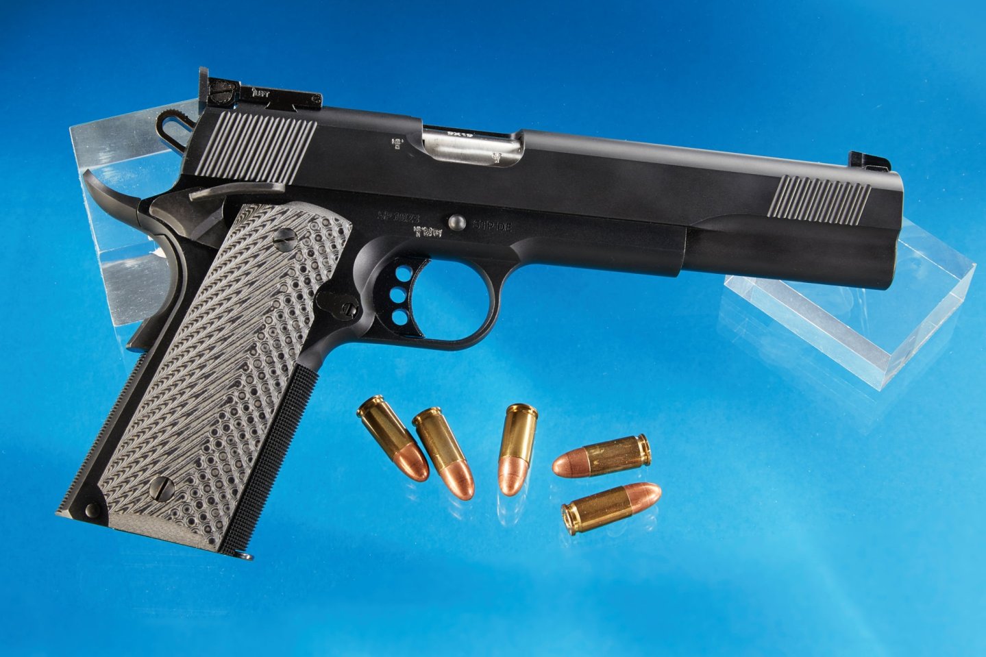 9mm, 1911er, Custom: STP Sparta 6.0. Die Matchpistole für den kleinen Geldbeutel? Sparta 6.0 in der Komplettansicht.