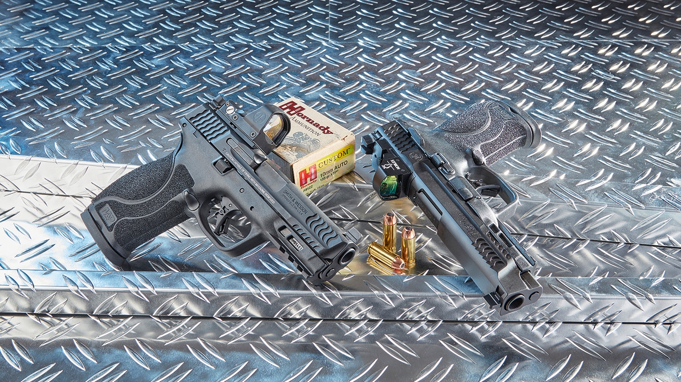 smith-und-wesson: Test: Smith & Wesson M & P TS und NTS Pistolen in 10 mm Auto - stärker als die 9 mm Luger. Aber auch besser? smith-und-wesson: Test: Smith & Wesson M & P TS und NTS Pistolen in 10 mm Auto - stärker als die 9 mm Luger. Aber auch besser?