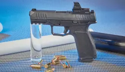 Die Arex Delta X OR komplett von links.