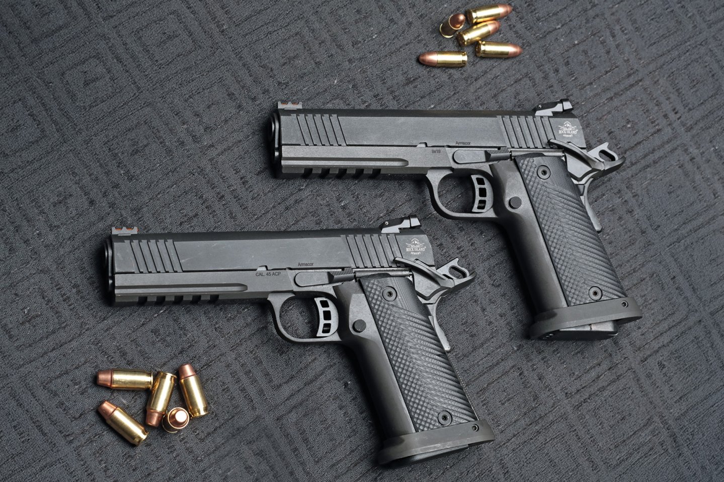 2011er für unter 1.300 Euro im Test: Armscor Tac Ultra FS HC in 9 mm Luger und .45 Auto Armscor Tac Ultra FS HC in 9 mm und .45.