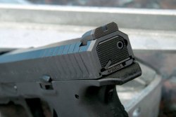 Test: STRYK B von Arsenal Firearms Kimme der STRYK B Pistole