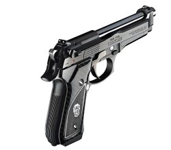 Beretta Fusion Black Pistolen-Sondermodell Gravur auf der rechten Seite des Schlittens der Beretta Fusion Black