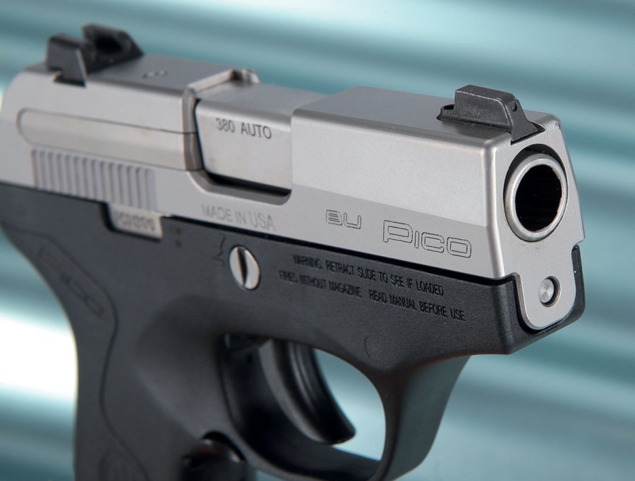 Ultrakompakte Selbstladepistole Beretta Pico Visierung der Pico