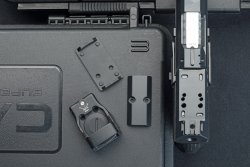 Striker Fire Action-Pistolen im Test: Canik Mete SFX/SFT Pro im Kaliber 9 mm Luger Optikschnittstelle der Canik Mete-Baureihe.