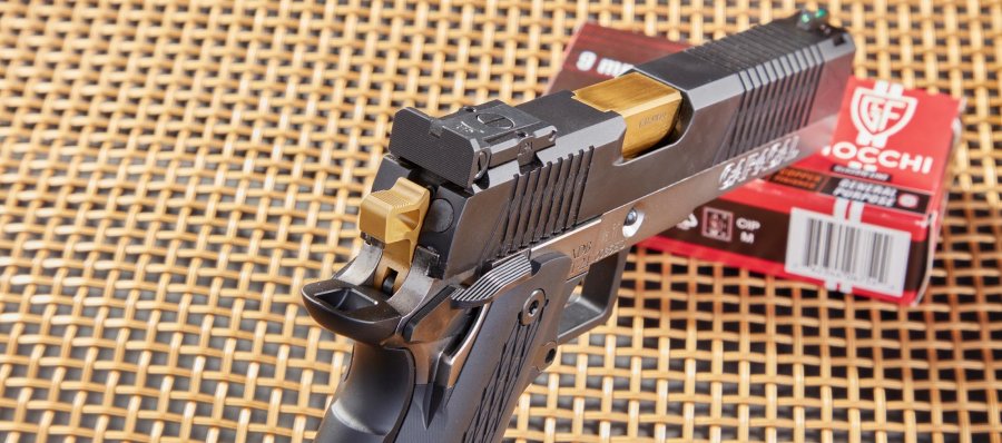 Caracal Lynx Sport im Kaliber 9 mm Luger: Zwei sportliche Pistolen im ausführlichen Test LPA-Mikrometervisierung der Caracal Lynx.