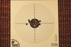 Test: Customizing Crosman 2240 Luftpistole Schussergebnis