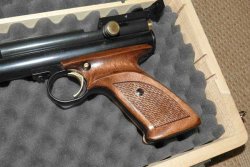 Test: Customizing Crosman 2240 Luftpistole Luftpistole Crosman 2240 mit Grips