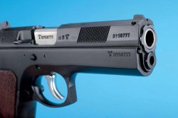 Test: CZ 97 B Pistole im Kaliber .45 ACP Der Lauf der CZ 97 B