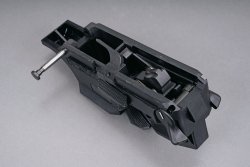 Pistolenkarabiner im Test: CZ Scorpion EVO3 S2 Micro im Kaliber 9 mm Luger Abzugsgehäuse der CZ Scorpion EVO3 S2 Micro.