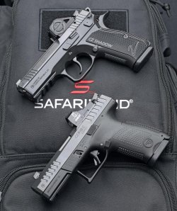 Test von zwei Kompaktpistolen: CZ Shadow 2 Carry & P10-C Ported im Kaliber 9 mm Luger