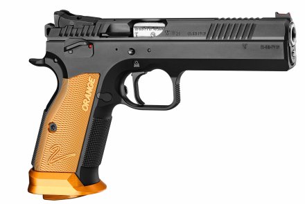 CZ TS 2 Orange von rechts.