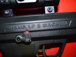 Test: DIANA LP8 Magnum Luftpistole Test: DIANA LP8 Magnum Luftpistole