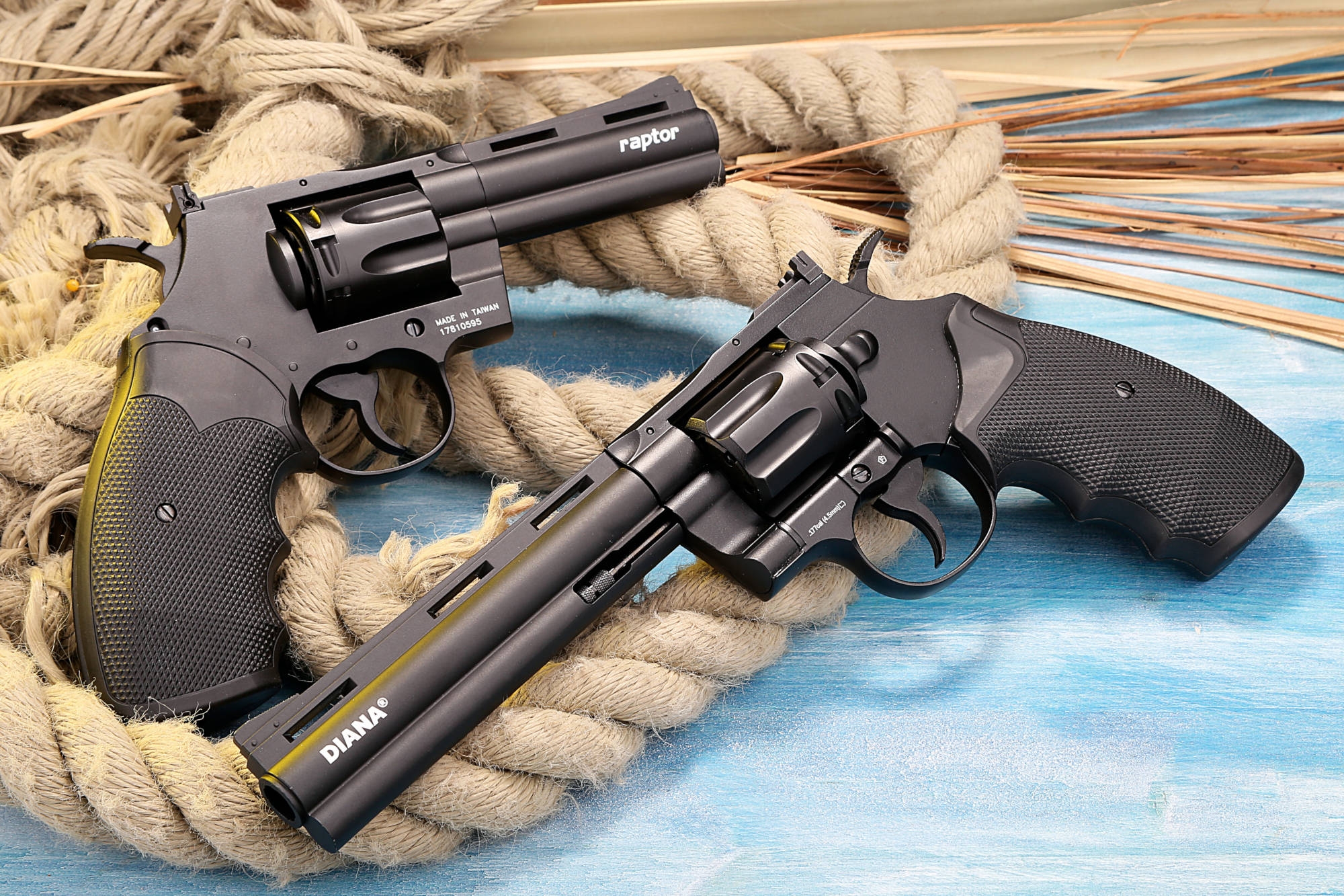 diana-airguns: Freier CO2-Revolver im Kaliber 4,5 mm: Der DIANA Raptor im Test! diana-airguns: Freier CO2-Revolver im Kaliber 4,5 mm: Der DIANA Raptor im Test!