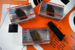 Test: Die preisgünstige Ganzstahlpistole Canik SFx Rival-S hat für den IPSC-Schützen einiges zu bieten... Canik bietet optional verschiedene Holzgriffschalen für die Rival-S an.