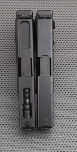 Vollautomatische GLOCK 18 Pistole GLOCK 18 und 18C mit Kompensatoren
