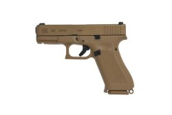 GLOCK 19X Pistole in Coyote Tan GLOCK 19X linke Ansicht