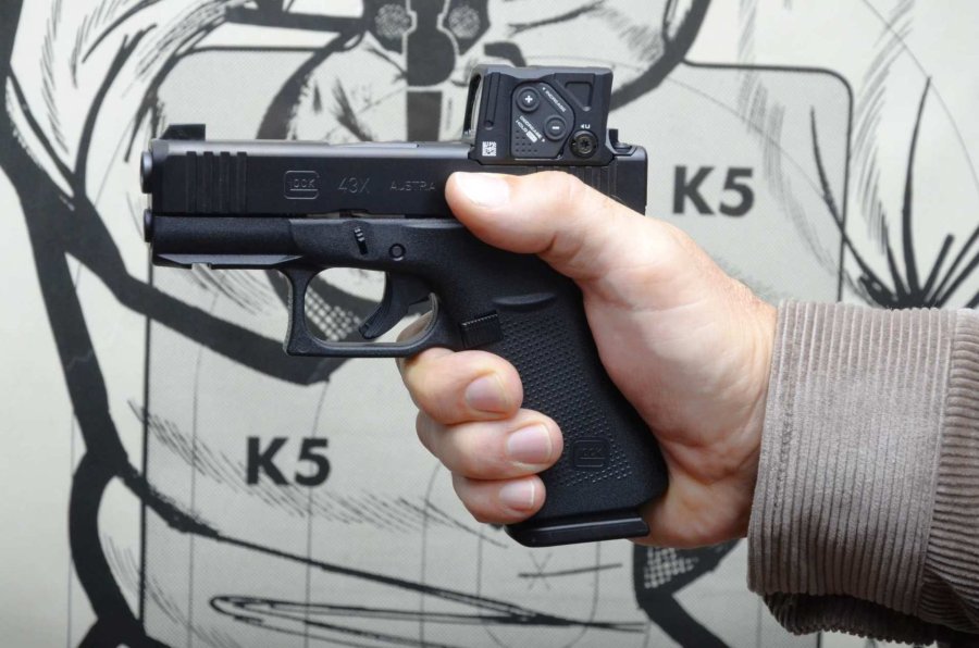Griffsporn der GLOCK 43X COA.