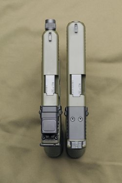 GLOCK Hunter Edition im Test: G20 Gen5 MOS und G45 Hunter Edition A-CUT COA Verschlussvergleich G20 Gen5 MOS und G45 Hunter Edition A-CUT COA.