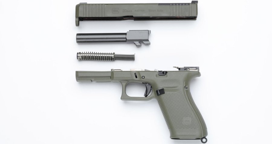 GLOCK Hunter Edition im Test: G20 Gen5 MOS und G45 Hunter Edition A-CUT COA GLOCK G20 Gen5 MOS Hunter Edition zerlegt.