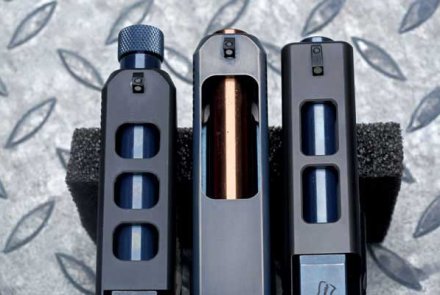 Tuning: GLOCK Pistolenmodelle von RBF Custom Handguns GLOCK Modelle mit Ausfräsungen