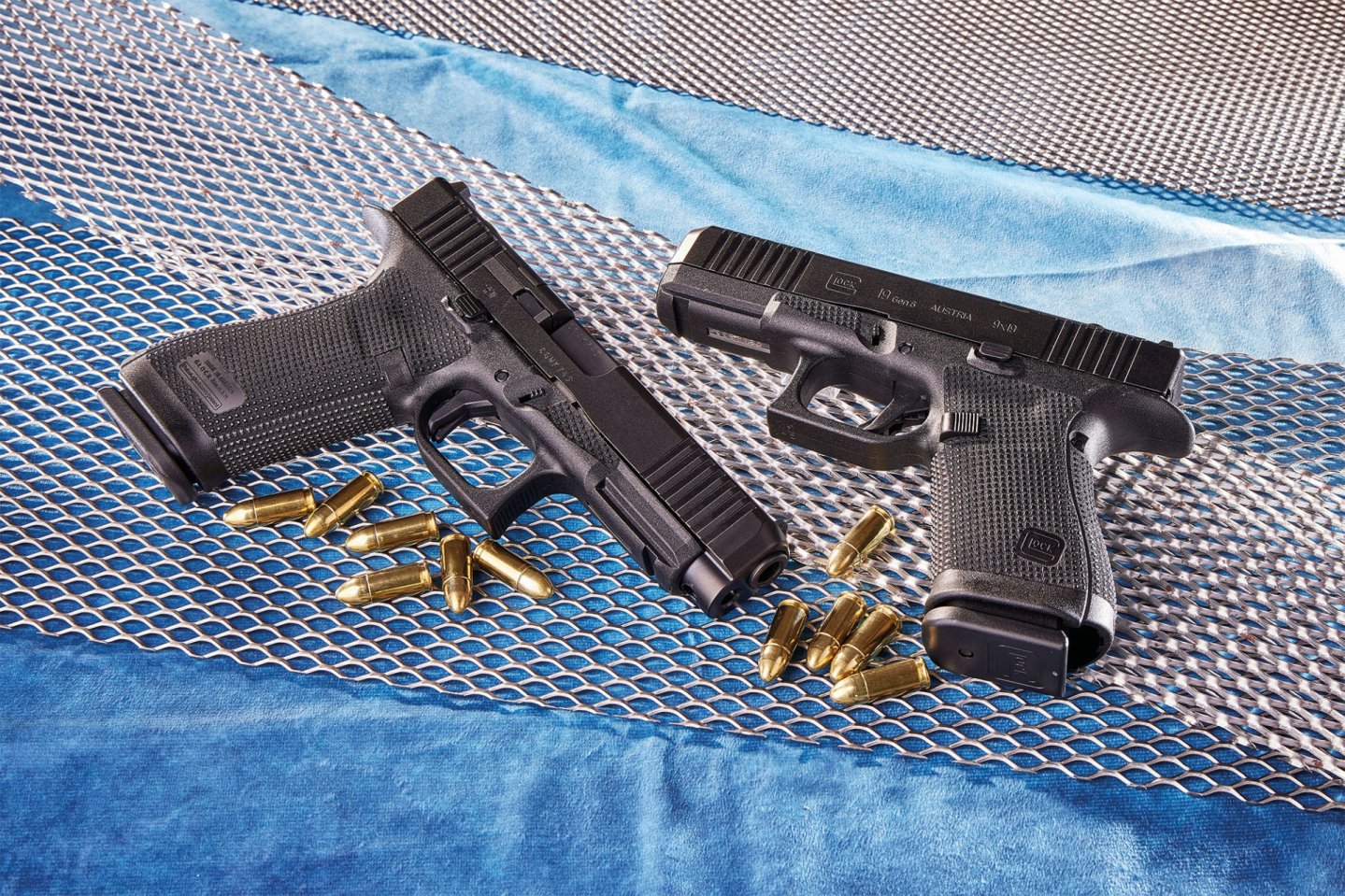 GLOCK G17 und G19 der sechsten Generation.