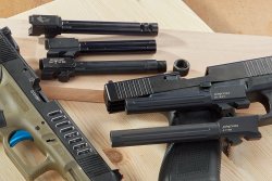GLOCK-Tuning: Was bietet der Aftermarket für die legendäre Polymerpistole in 2021? Austauschläufe für GLOCK-Pistolen.