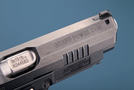 Test: Grand Power K 100 in 9 mm Luger Grand Power K 100 - Korn