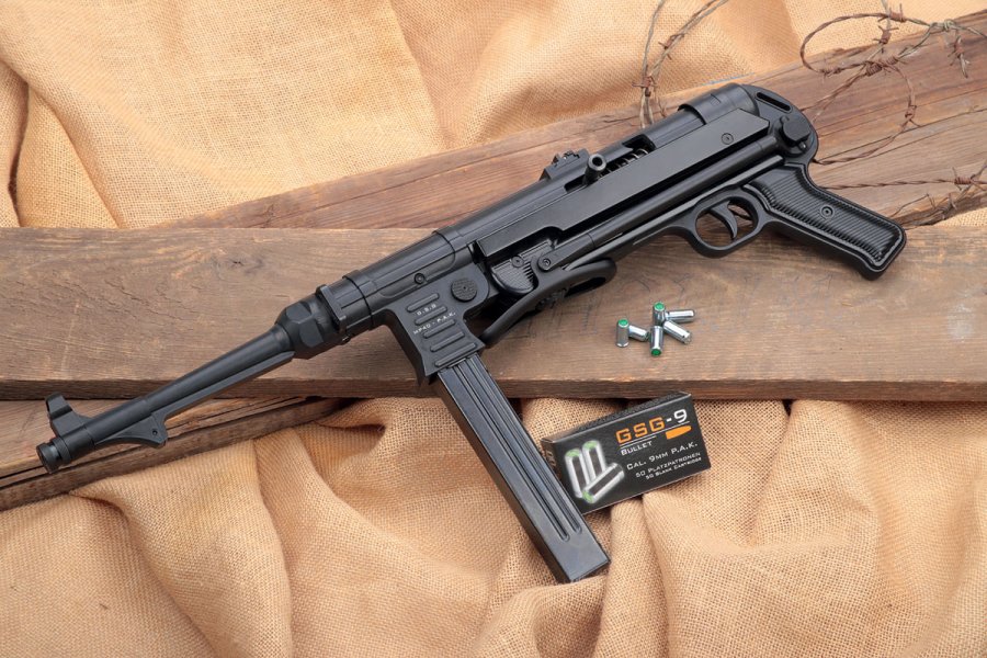 GSG MP 40 in 9 mm P.A.K im Test GSG MP 40 in 9 mm P.A.K.