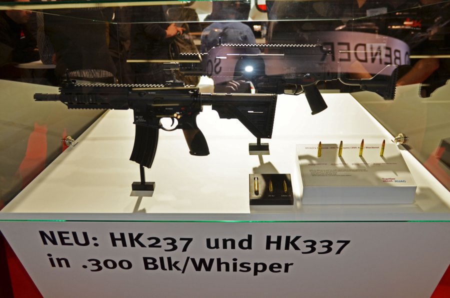 Heckler & Koch: neue Produkte auf der Enforce Tac 2017 Sturmgewehre HK237 und HK337
