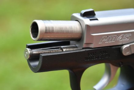 Kahr Arms PM45 und K9 im Test und Video Abkippender Lauf der Kahr PM45