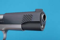 Test: Kimber Grand Raptor II 1911er Pistole Die Mündung der Kimber Grand Raptor II