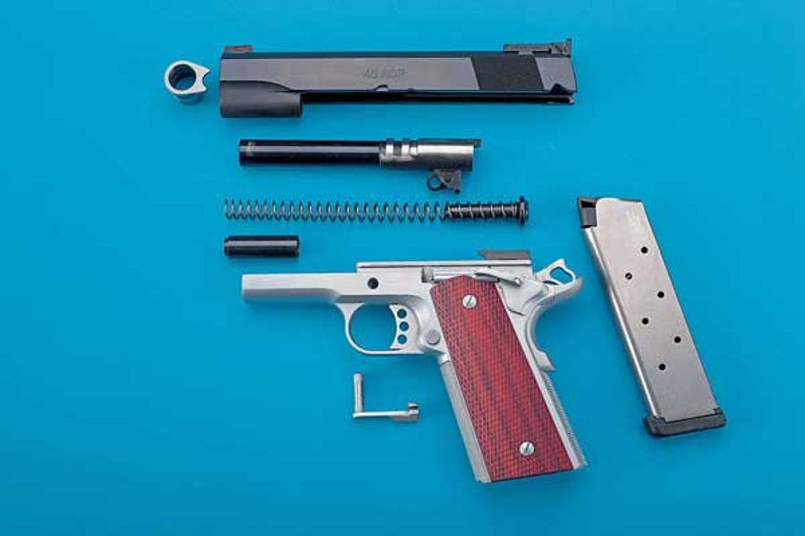 Les Baer 1911 Boss Pistole im Test Die Les Baer 1911 Boss in Vollansicht