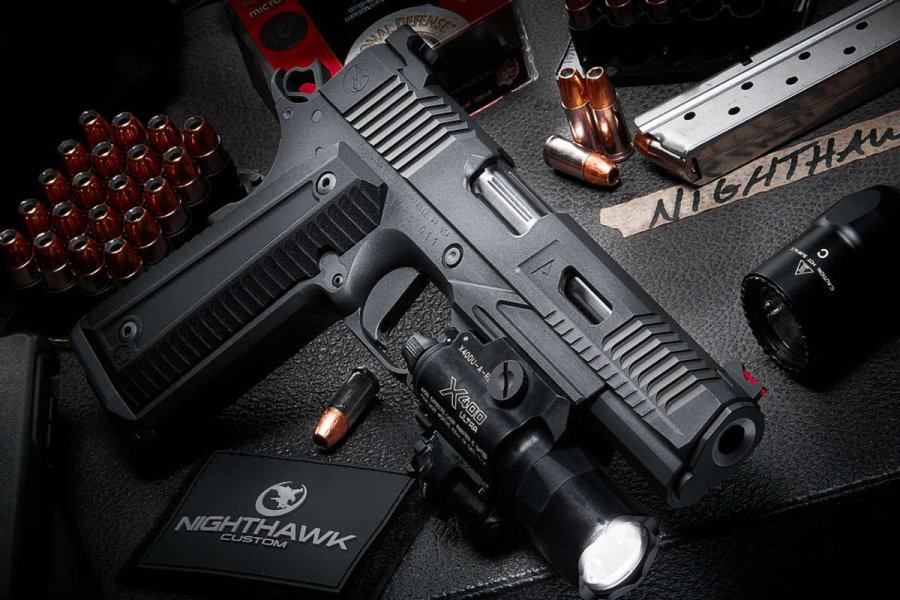 Nighthawk Custom Agent 2 neue 1911er Pistole 1911er Pistole Agent 2 von Nighthawk Custom in den Kalibern 9 mm Luger und .45 Auto