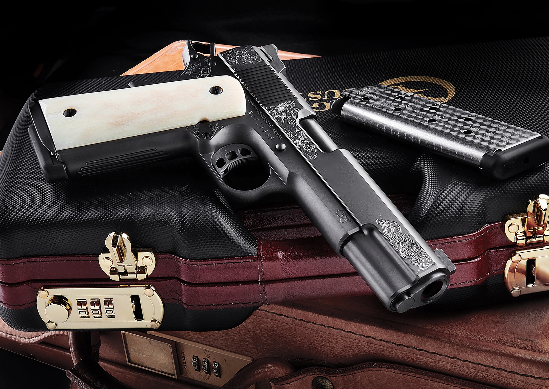 nighthawk-custom: Nighthawk Custom VIP BLACK 1911er-Pistole im Kaliber .45 ACP nighthawk-custom: Nighthawk Custom VIP BLACK 1911er-Pistole im Kaliber .45 ACP