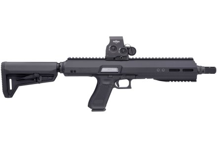 Norlite USK-G: Neues Pistolen-Wechselsystem für GLOCK Norlite USK-G Compact in rechter Seitenansicht.