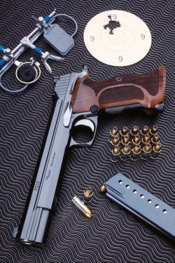Pistolenvergleich: Sportpistolen mit 6-Zoll-Lauf SIG Sauer P210 Supertarget