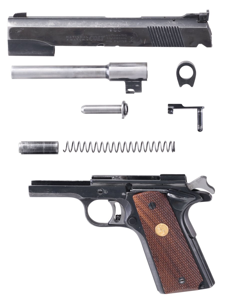 RANDALL A122: COLT Government Klon in Stainless Steel COLT Government Gold Cup zerlegt