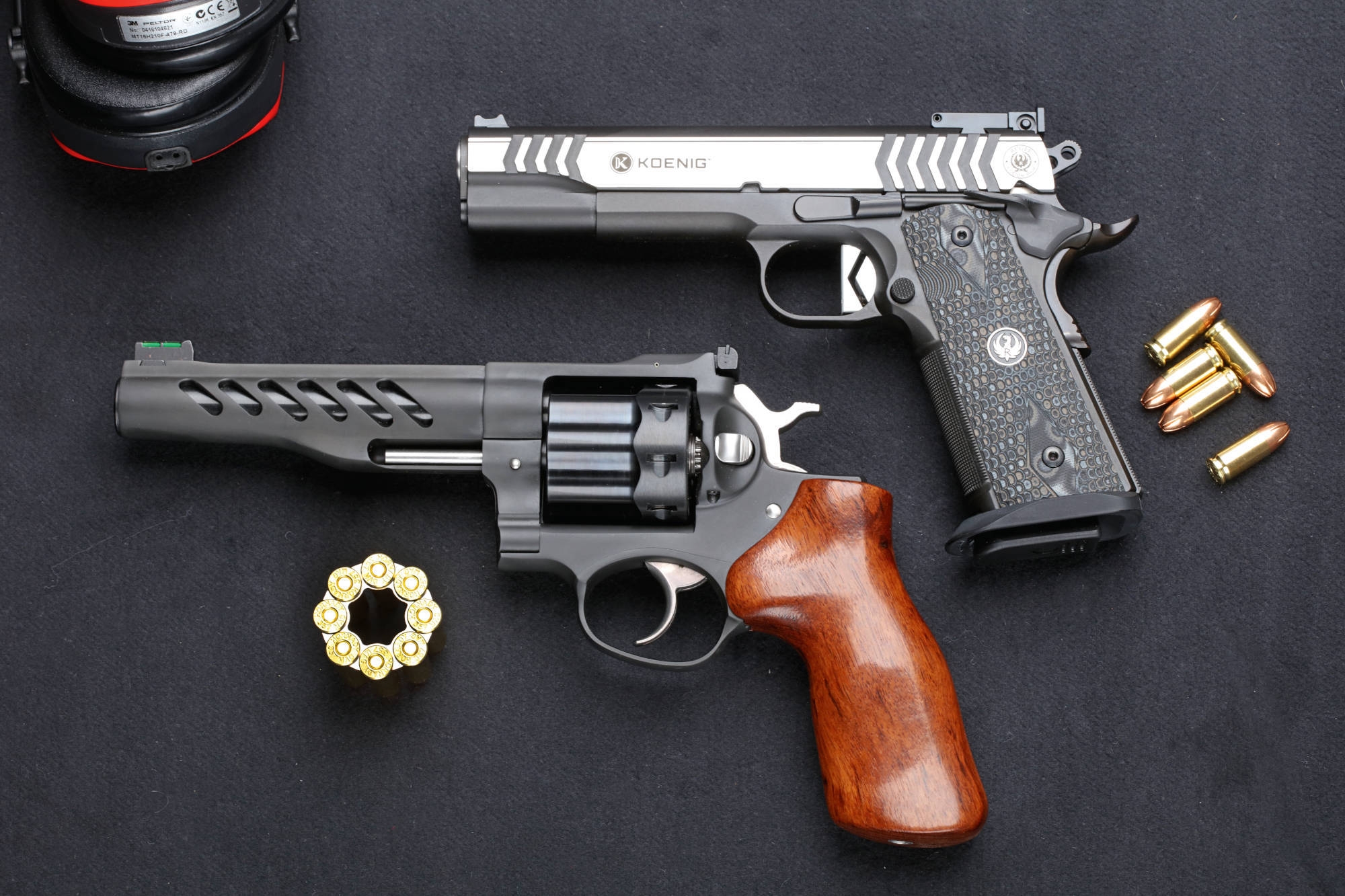 ruger: Test: Was leisten SR 1911 Competition und Super GP 100 Competition aus dem RUGER Custom Shop? ruger: Test: Was leisten SR 1911 Competition und Super GP 100 Competition aus dem RUGER Custom Shop?