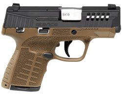 Savage in einer Handfläche: Neue Stance Mikro-Kompaktpistole Stance in FDE-Farbe