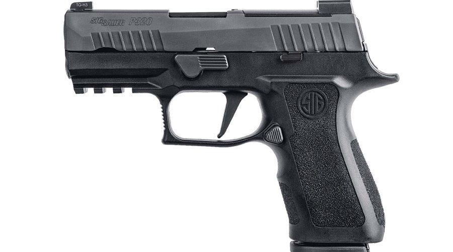 SIG Sauer P320 XCompact Pistole in 9 mm Luger. Die Pistole P320 XCompact von SIG Sauer ist die kleinere Variante der P320.