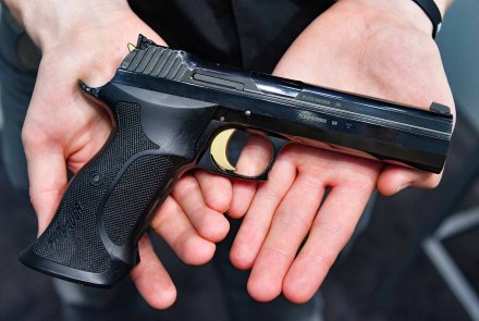 Die edle SIG Sauer Mastershop P210 Midnight