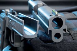 Test & Technik: SIG Sauer P 226 LDC II Tacops SIG Sauer P226 LDC II Tacops Mündungspartie