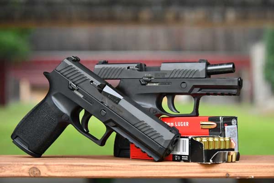Video: SIG Sauer P320 Dienstpistole Zwei SIG Sauer P320 Pistolen