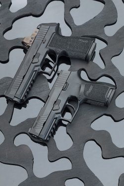 Große Kaliber: SIG Sauer P320 XTEN und Compact in 10 mm Auto und .45 Auto im Test Die beiden SIG Sauer P320 im Detail.