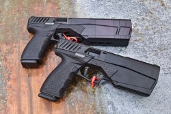 SilencerCo Maxim 9 Pistole mit integriertem Schalldämpfer Kurze und lange Version SilencerCo Maxim 9